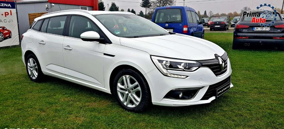 Renault Megane cena 44900 przebieg: 123814, rok produkcji 2017 z Leśna małe 301